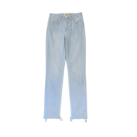 NWT L'Agence Lorelei in Redondo Ultra High Rise‎ Straight Stretch Jeans 25 - Picture 1 of 12